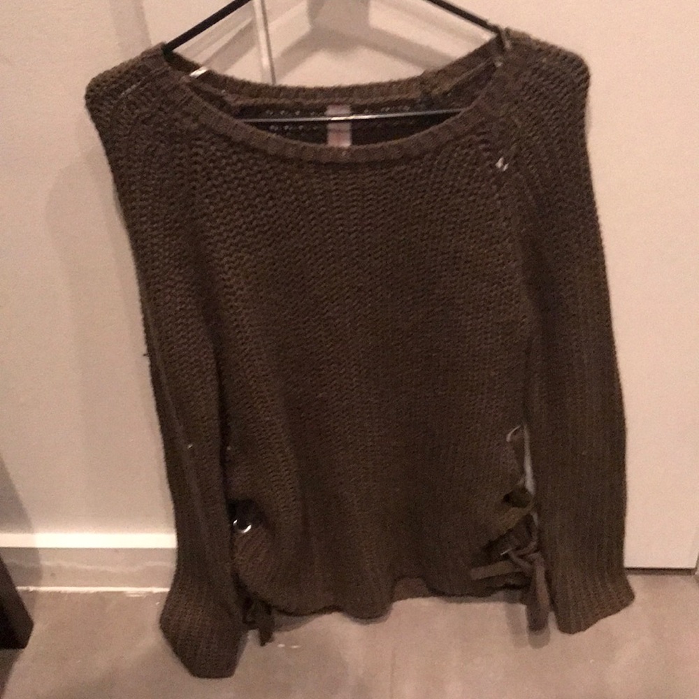 Brown sweater